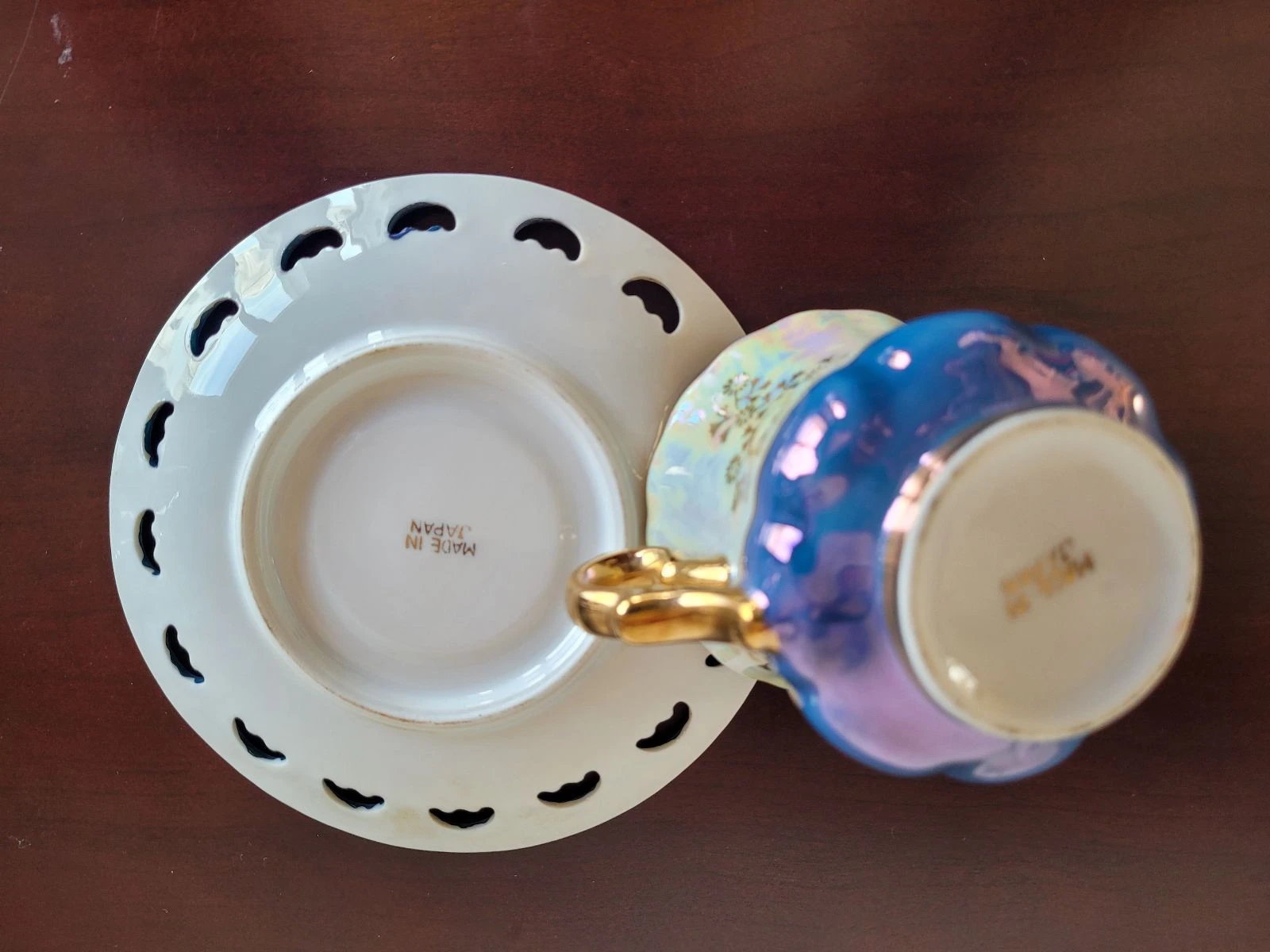 Chávena e Pires porcelana japonesa/Tasse et soucoupe /Tazza e piattino in porcellana giapponese  – photo 3